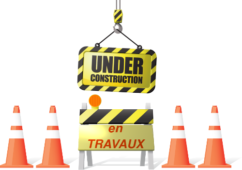 Under construction / En travaux